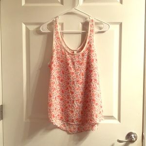 Floral tank top